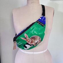 Load image into Gallery viewer, Recycled Bunny Feed Bag Fanny Pack