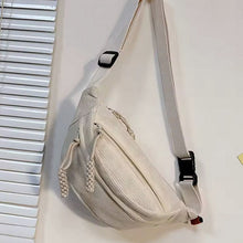 Load image into Gallery viewer, Corduroy Fanny Pack - Off White