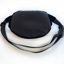 Load image into Gallery viewer, Vintage Upholstery Oval Fanny Pack - black