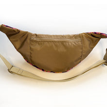 Load image into Gallery viewer, Vintage Dot Upholstery Crescent Fanny Pack