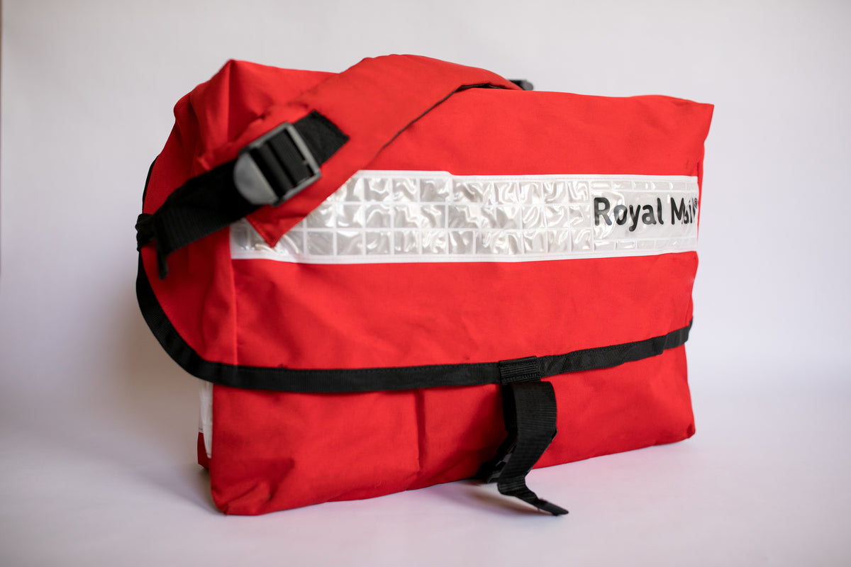 British Royal Mail Bag Large Courier Messenger Bag Julie DeMaggio
