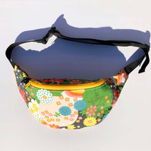 Load image into Gallery viewer, Cosmic Mushroom Crescent Fanny Pack