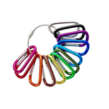 Load image into Gallery viewer, Colored Carabiner Bag Clip