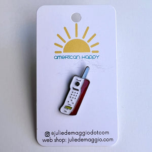 Old School Cell Phone Pin