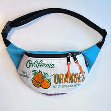Load image into Gallery viewer, Upcycled Orange Bag Fanny Pack