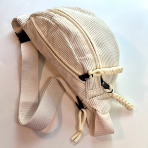 Corduroy Fanny Pack - Off White