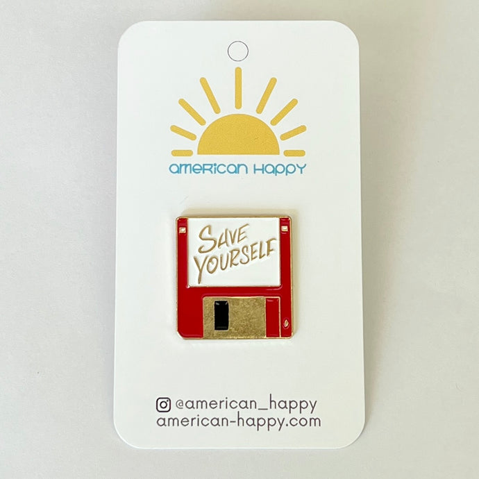 Floppy Disk Pin