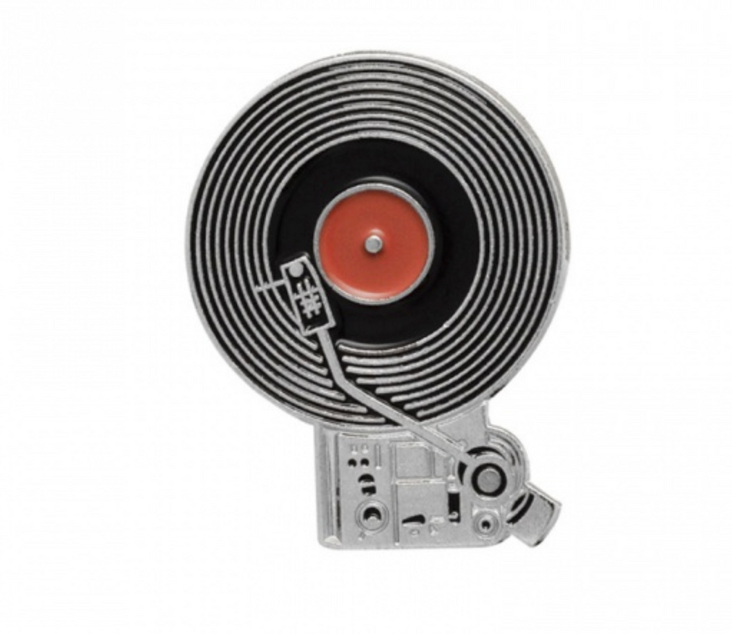 Record Player Pin