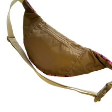 Load image into Gallery viewer, Vintage Dot Upholstery Crescent Fanny Pack