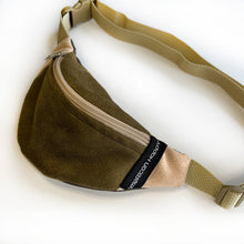 Load image into Gallery viewer, Faux Suede Mini Fanny Pack - olive