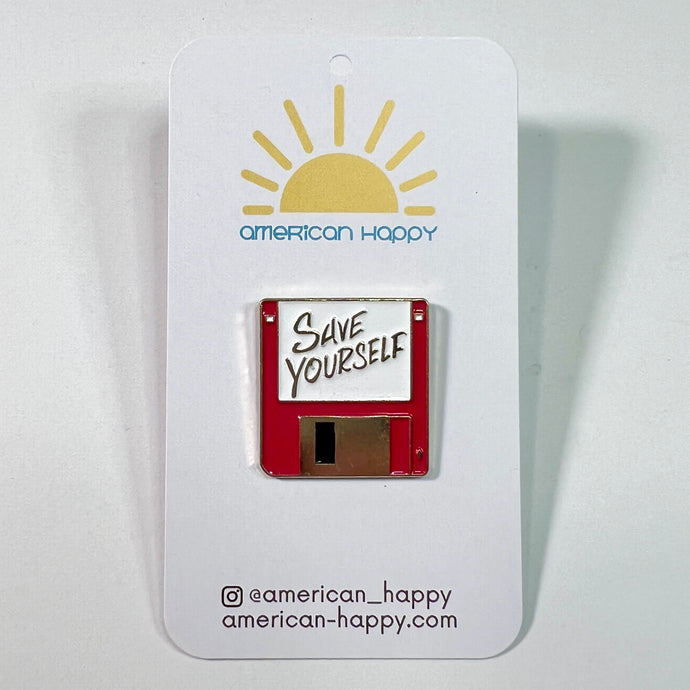 Floppy Disk Pin