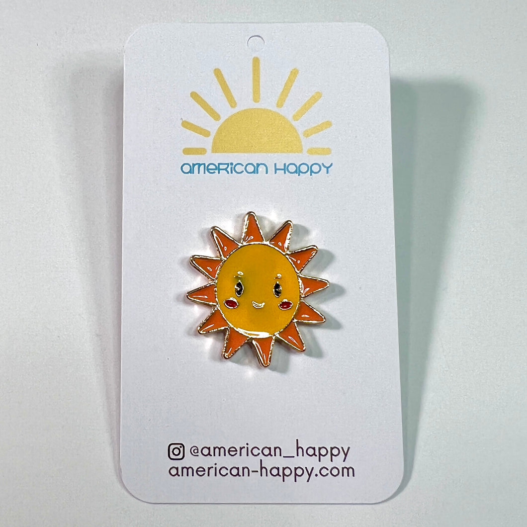 Happy Sun Pin