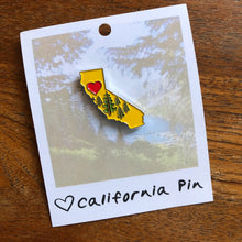 Load image into Gallery viewer, California Love Pin Butte County Camp Fire Fundraiser