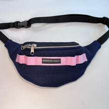 Load image into Gallery viewer, Utility Fanny Pack - Navy/Pink