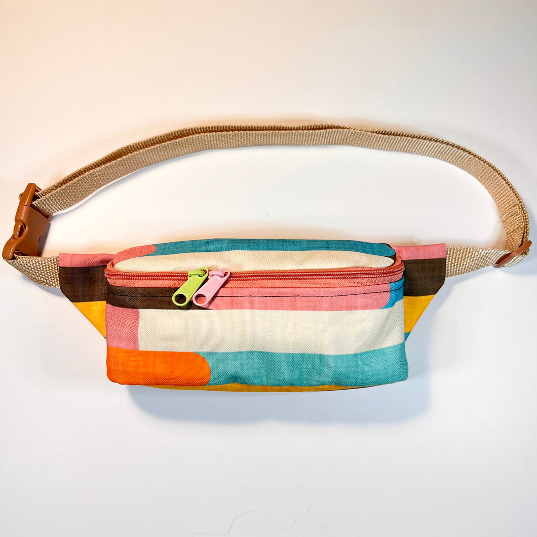 Big Colorful Stripes! Rectangle Fanny Pack