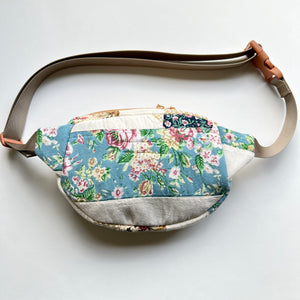 Repurposed Quilt Fanny Pack - Oval