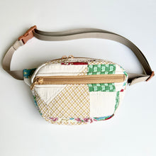 Load image into Gallery viewer, Repurposed Quilt Fanny Pack - Oval