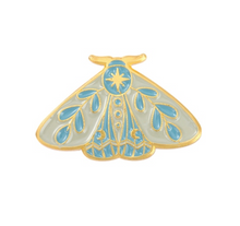 Load image into Gallery viewer, Moth Friend Pin