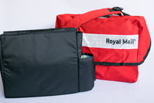 Load image into Gallery viewer, British Royal Mail Courier Messenger Bag with American Happy organizer